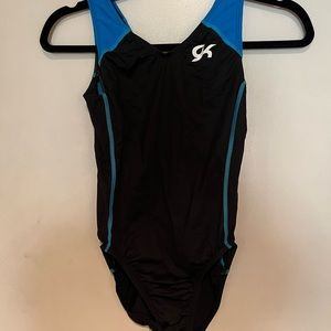 GK Elite girls gymnastics leotard excellent condition. Size AS